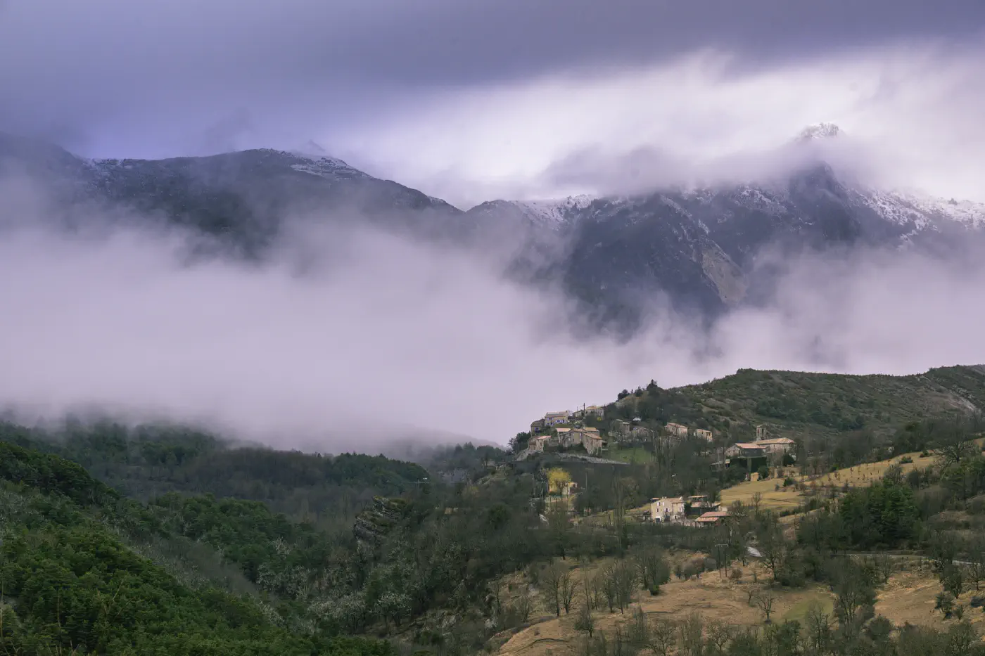 La vallée de Blieux