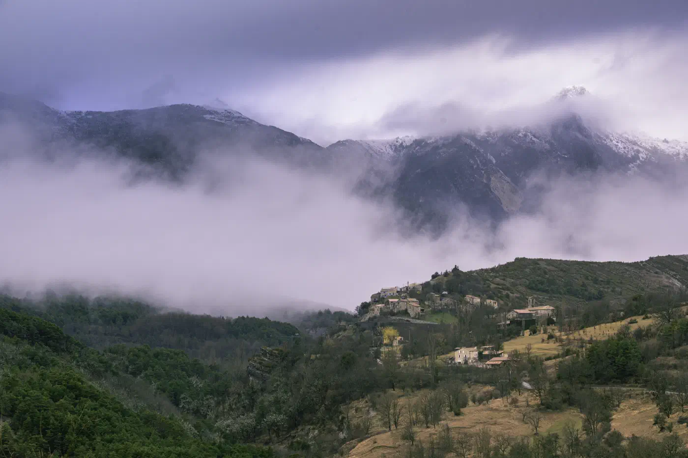La vallée de Blieux