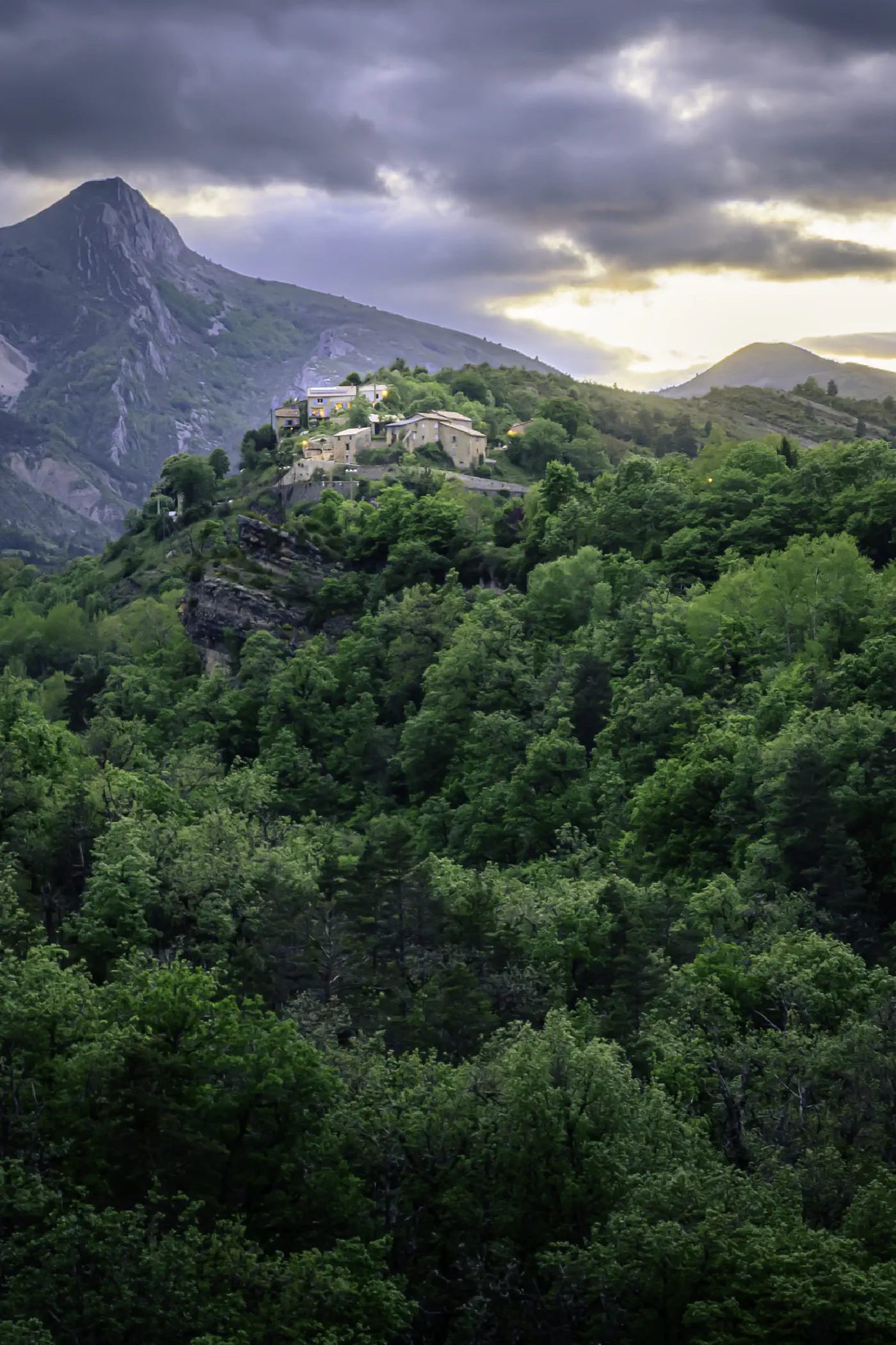 La vallée de Blieux