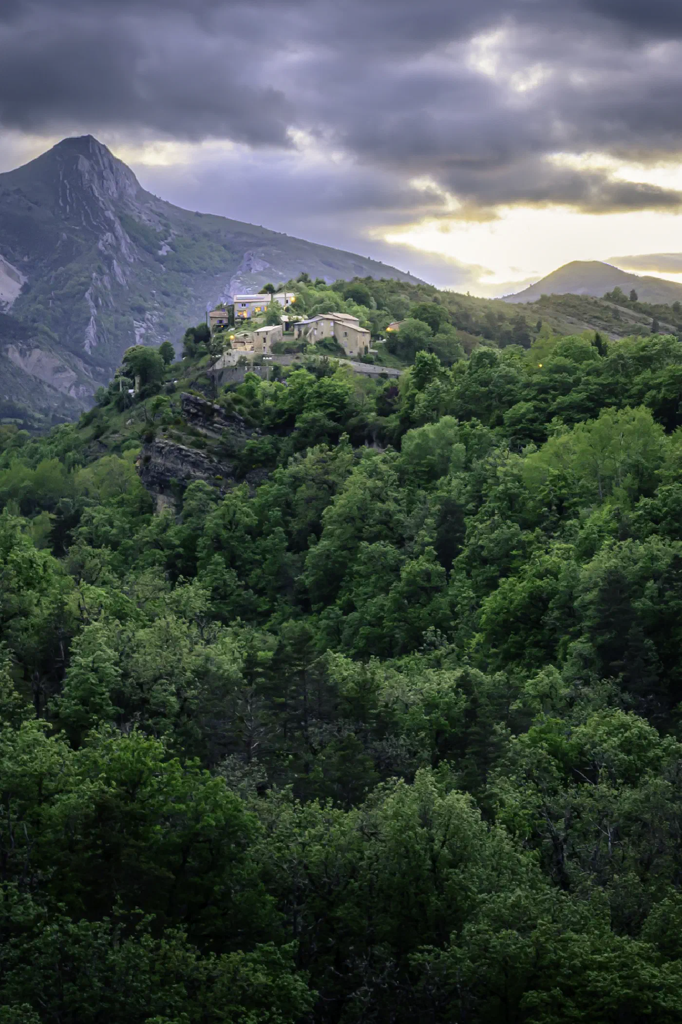 La vallée de Blieux