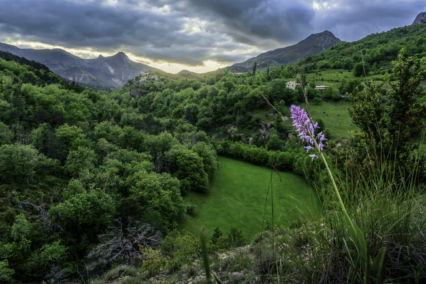 La vallée de Blieux