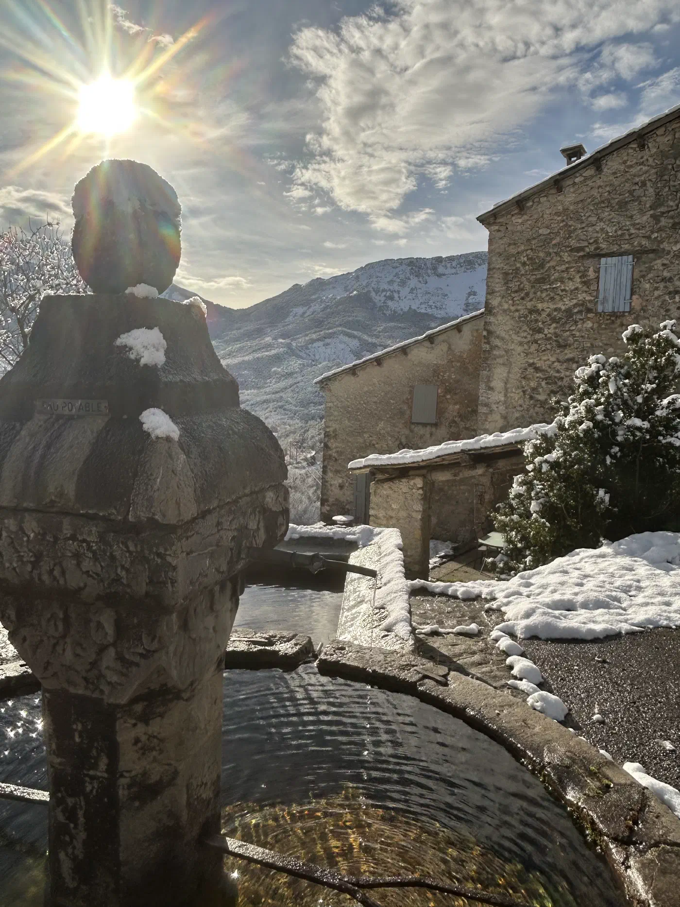 La vallée de Blieux